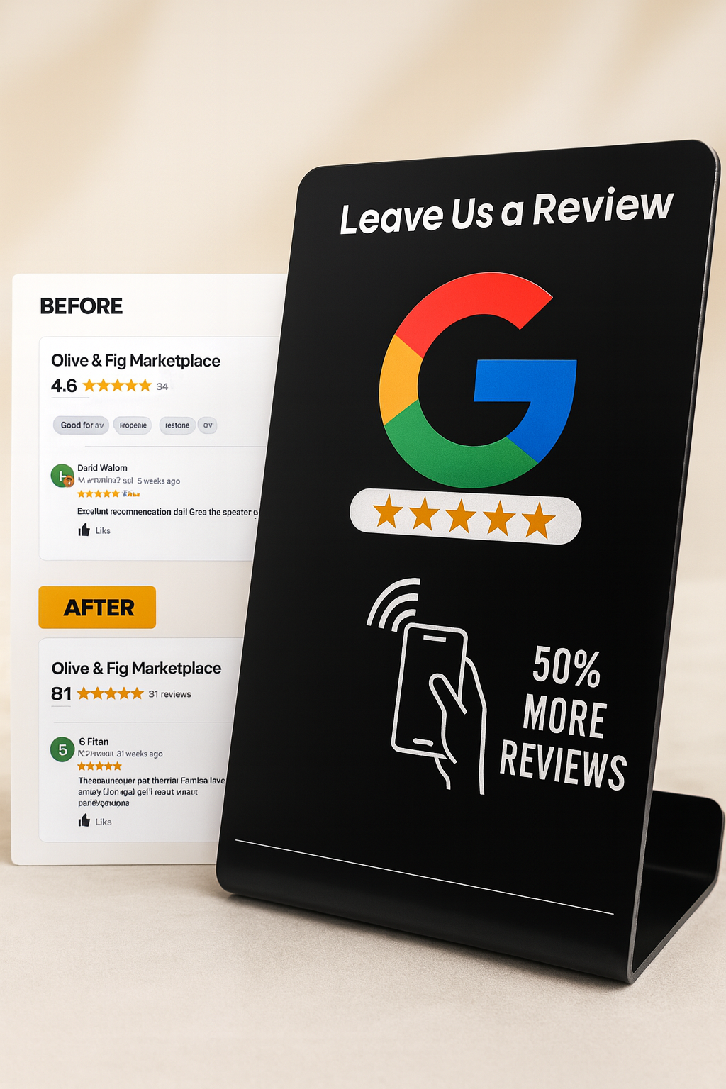 Google Review Cards